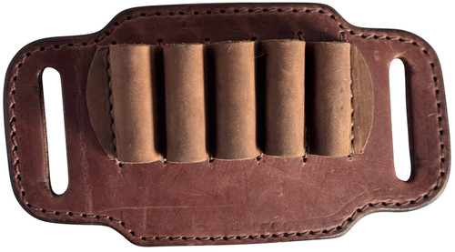 1791 Gunleather Brown Leather Belt Ammo Slide HNTABSMRBRWA