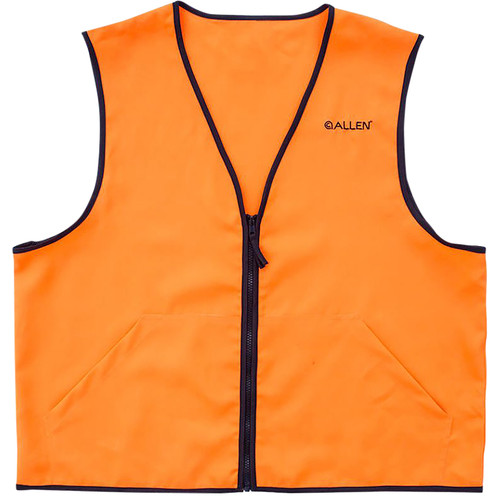 Allen Deluxe Hunting Safety Vest 2XL Orange Polyester 15769