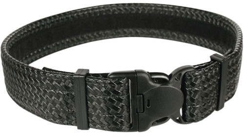 Blackhawk 44B2LGBK Black Cordura Ergonomic Duty Belt 38"-42" Triple-Retention Buckle
