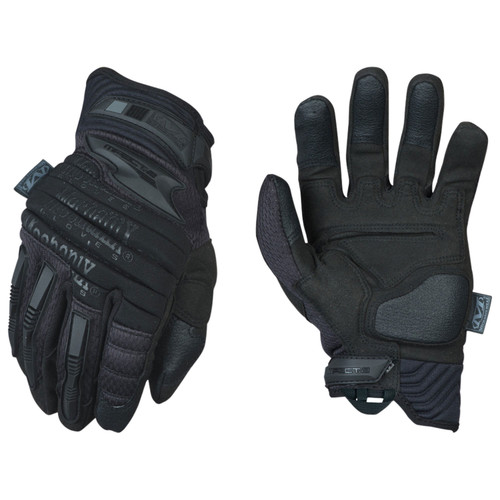 Mechanix Wear M-Pact 2 Covert Tactical Gloves Black Medium Velcro Closure MP255009
