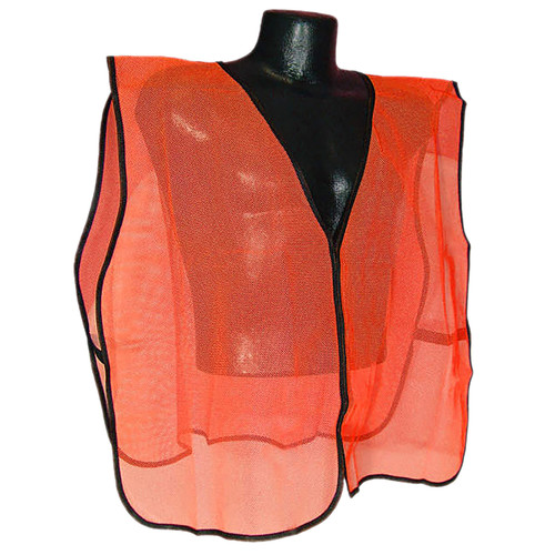 Radians SVO Safety Vest OSFA Orange Polyester Mesh