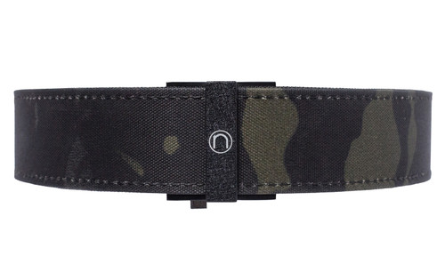 Nexbelt PCS5181 Thin Bar Supreme Tactical Belt MultiCam Black Nylon 1-1/2" Push Button Fits 50"