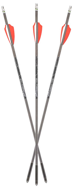 Axe Crossbows AX405 Micro-Diameter Bolts with Lit Axe Nock System 17.5" 3-Pack