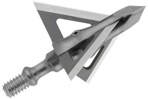 Muzzy 292 XB Trocar Crossbow Broadhead 3-Blade Solid Stainless 100 Grain 3 Pack
