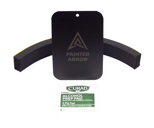 Painted Arrow APP001 Mag-Pro Smart Phone Mount Black Includes Phone Plate Stabilizer Dampener Alchohol Prep Pad