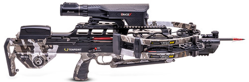 TenPoint TRX 515 ACUslide Maxx 515 FPS Reverse-Draw Crossbow Burris Oracle Vektra