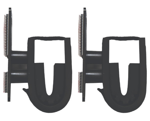 Rugged Gear 10030 Rifle/Shotgun Dual Lock Gun Holder Black Metal