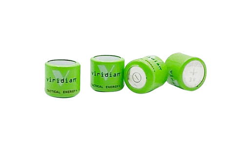Viridian Tactical Energy+ 1/3N Lithium Battery Pack Green 3.0V Single Pack of 4