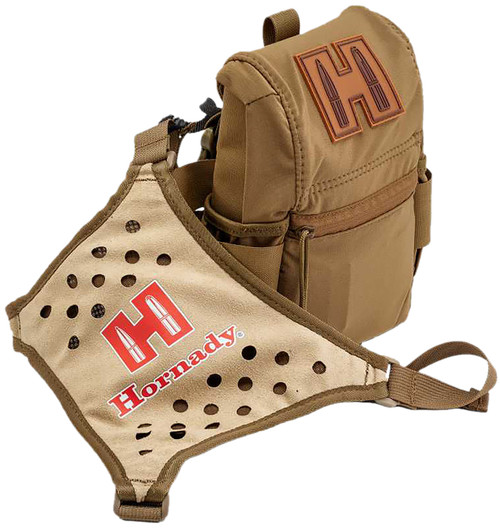 Hornady 99163 Binocular Carry Case Tan Harness Magnetic Closure