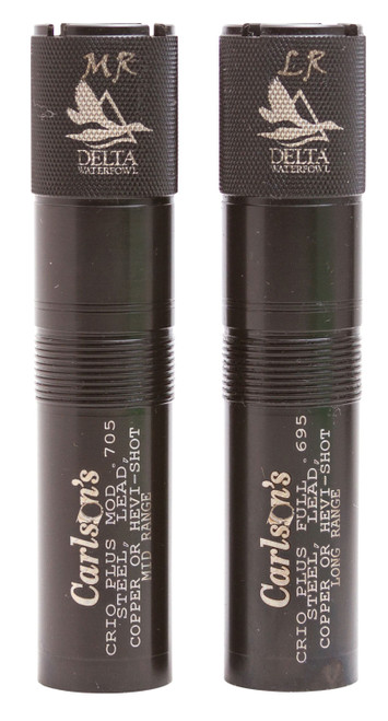 Carlson's Choke Tubes Delta Waterfowl 07570 Benelli Crio Plus 12GA Mid/Long Range Knurled 17-4 Stainless