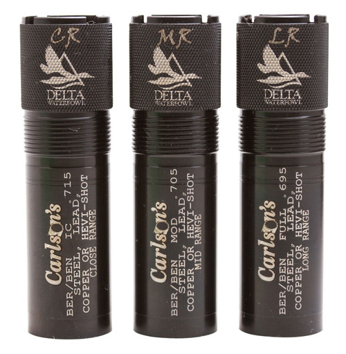 Carlson's Choke Tubes 07119 Delta Waterfowl Berretta/Benelli Mobil 12 Gauge Mid/Long/Close Range 17-4 Stainless Steel