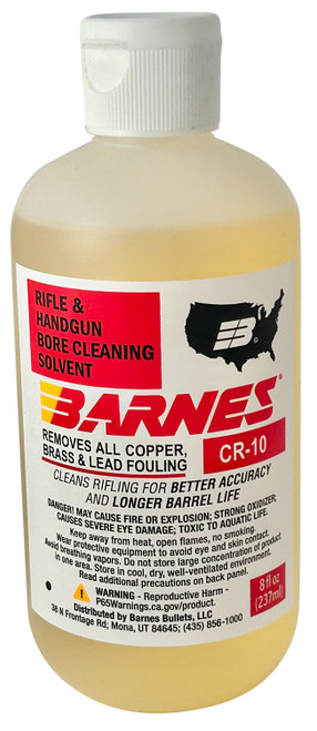 Barnes CR-10 Bore Cleaner Carbon and Copper Remover 8 oz