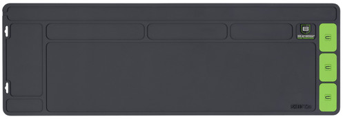 Breakthrough Clean BTSGMR Shield Mat Gray and Green PVC 35.88"x11.88"