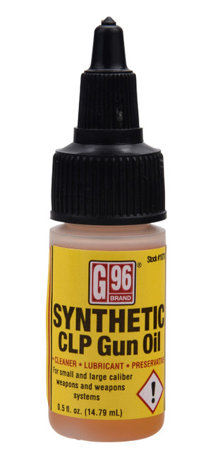 G96 Gun Oil Compact 0.50 oz Squeeze Tube - Corrosion Prevention Firearm Lube