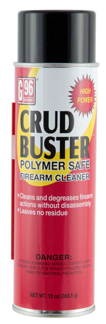 G96 Crud Buster 13 oz Aerosol Can - Polymer-Safe Firearm Degreaser and Cleaner