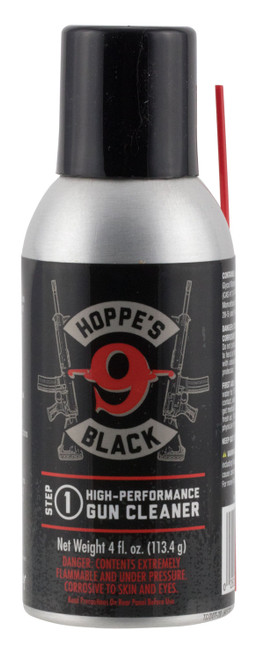 Hoppe's Black Gun Cleaner Aerosol 4 oz Can with Extension Tube