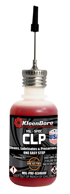 KleenBore 1 oz. Mil-Spec CLP Needle Oiler Rust Protection & Friction Reduction