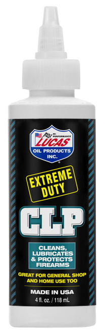 Lucas Oil 10915 4oz CLP Gun Oil Cleaner Lubricant Protectant Squeeze Bottle