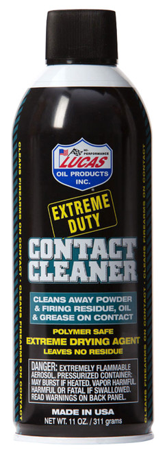 Lucas Oil 10905 11oz Aerosol Contact Cleaner for Firearms and Actions