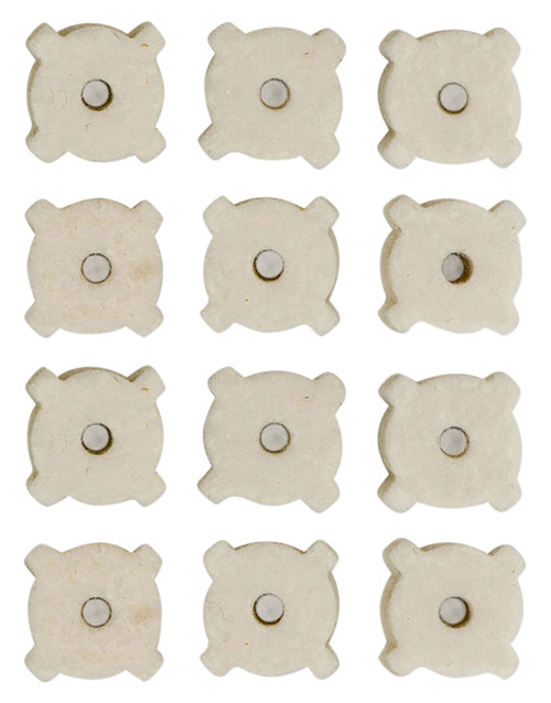 Otis Replacement Felt Pads for Star Chamber Cleaning Tool 5.56mm 12 Pack