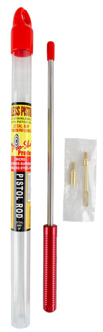 Pro-Shot 1PS87U Micro-Polished 8" Stainless Cleaning Rod .27 Cal and Up Pistol #8-32 Thread