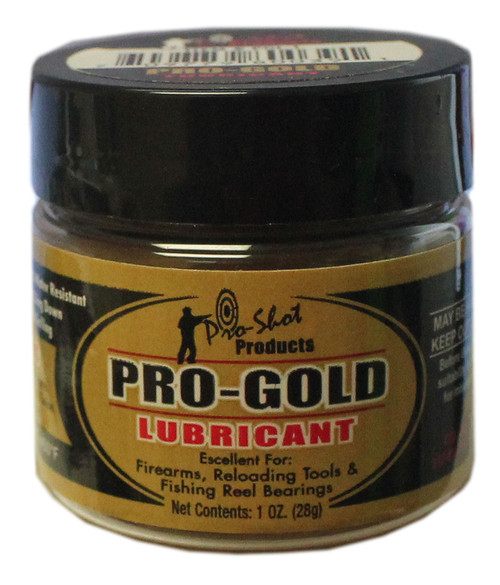 Pro-Shot Pro-Gold Lube 1 oz. Jar Superior Firearms Lubricant Grease