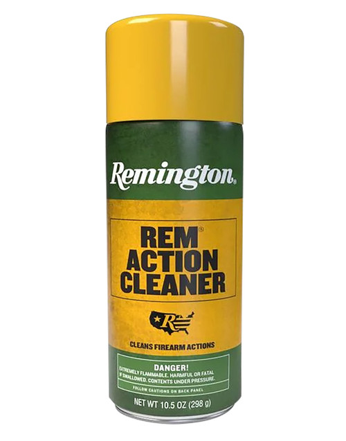 Remington Rem Action Cleaner Cleans Degreases Firearm Actions 4 oz Aerosol Spray