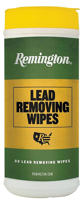 Remington Lead Removing Wipes RLRW 60 Count Firearm Cleaning