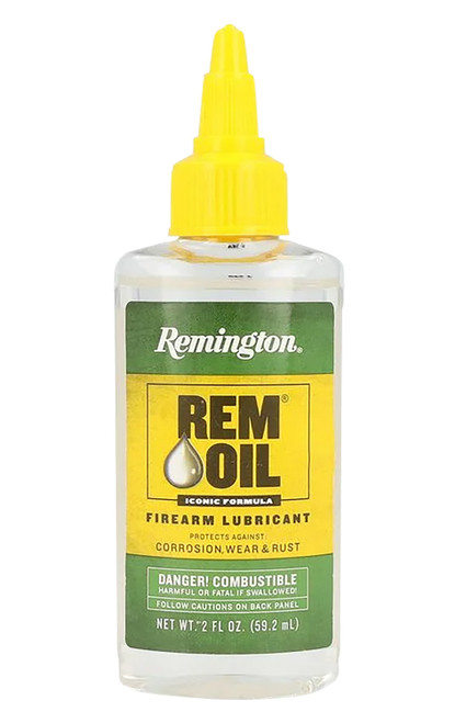 Remington Rem Oil Firearm Cleaner and Lubricant 2 oz Bottle