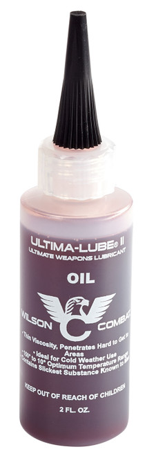 Wilson Combat 5772 Ultima-Lube II Firearm Oil 2oz Synthetic Petroleum Blend Squeeze Bottle
