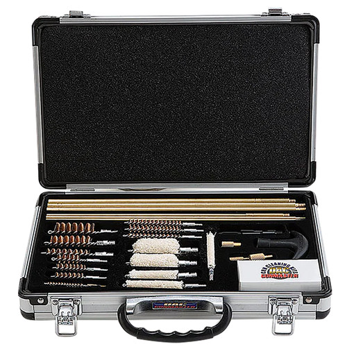 DAC Deluxe Multi-Caliber Universal Firearm Cleaning Kit 35 Pieces Silver