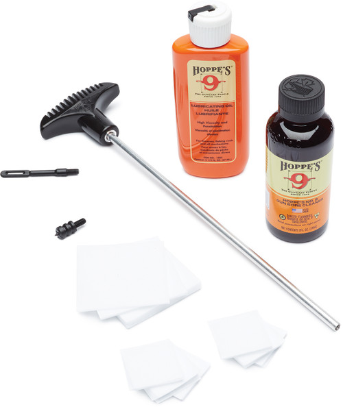 Hoppe's PCO38B .38/.357/9mm Cal Pistol Cleaning Kit, Clamshell Packaged