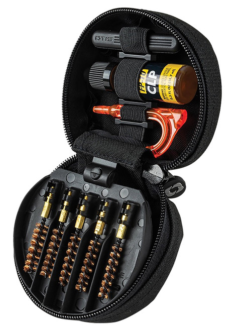Otis Universal Rifle Cleaning Kit .17-.45 Cal with Bronze Bore Brushes