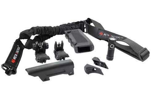 Meta Tactical Llc MTA-MX1-UUK MX-1 Ultimate Upgrade Kit Fits Glock Black 9mm/40 S&W/45 ACP Black