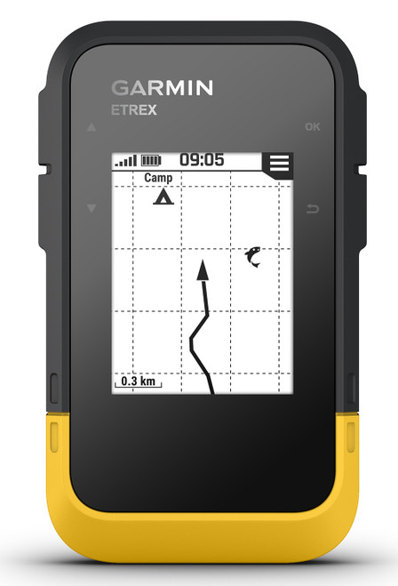 Garmin eTrex SE Handheld GPS Black/Yellow 2.20" Monochrome Transflective Display Multi-GNSS Weather