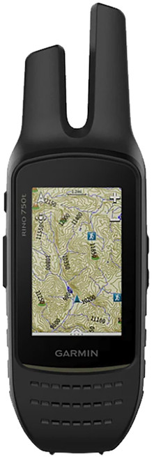 Garmin Rino 750t SOS GPS Communicator Black 3-Inch Color TFT with 4.5GB Memory
