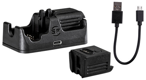 SureFire CH21 XSC 2-Bay Charge Cradle with CR123A B12 Battery Kit