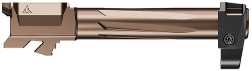 Radian Weapons R0834 Ramjet + Afterburner Combo 9mm Luger Compatible w/Glock 19 Gen4, Bronze Stainless Steel