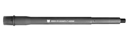 Rosco Husky 5.56 NATO 12.50" Button Rifled Chrome-Lined Phosphate 4150 CMV Rifle Barrel