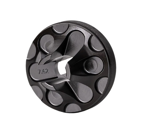 Rugged Suppressors FC006 Black 7.62mm Flash Hider Front Cap for Rugged Suppressors
