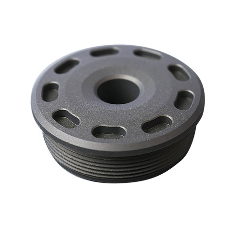 SilencerCo Bravo Titanium Front Cap 30 Cal AC5390 Black Suppressor Part