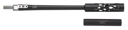 Tactical Solutions 1022TDSBXMB X-Ring SB-X Barrel 22 LR 16.63" Black Matte Finish Aluminum Material Tapered & Suppressor Ready for Ruger 10/22 Takedown Includes Suppressor