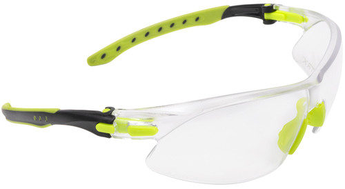 Allen 4140 ULTRX Keen Youth Clear Lens Lime Green Frame Shooting Glasses