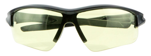 Uvex Acadia Adult Shooting Glasses Amber Anti-Fog Lens Black Lightweight Frame