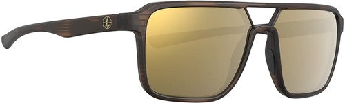 Leupold Bridger Ballistic-Rated Shooting Eyewear Bronze Mirror Lens Matte Tortoise Polycarbonate Frame