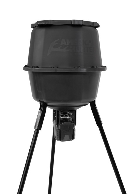 American Hunter XD-Pro 30 Gallon Nesting Hopper Feeder AH225XDPRO 16 Programs 1-60 Sec Black