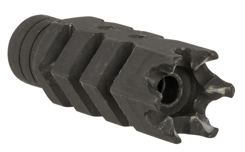 ATI A5102251 Shark AR-15 Muzzle Brake 5.56/.223 Cal 1/2-28 Thread Black Oxide Finish