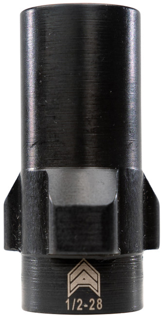 Angstadt Arms AA093LSD28 9mm Luger 3-Lug Muzzle Device Adapter Black Nitride 1/2x28 Threads 1.42"