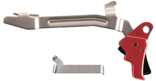 Apex Tactical 102156 Glock Gen5 17/19/19X/26/34/45 Red Drop-In Action Enhancement Trigger & Connector Kit