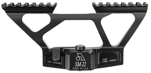 Arsenal SM22 AK Picatinny Scope Mount SAM7K Series Black Anodized Quick Release